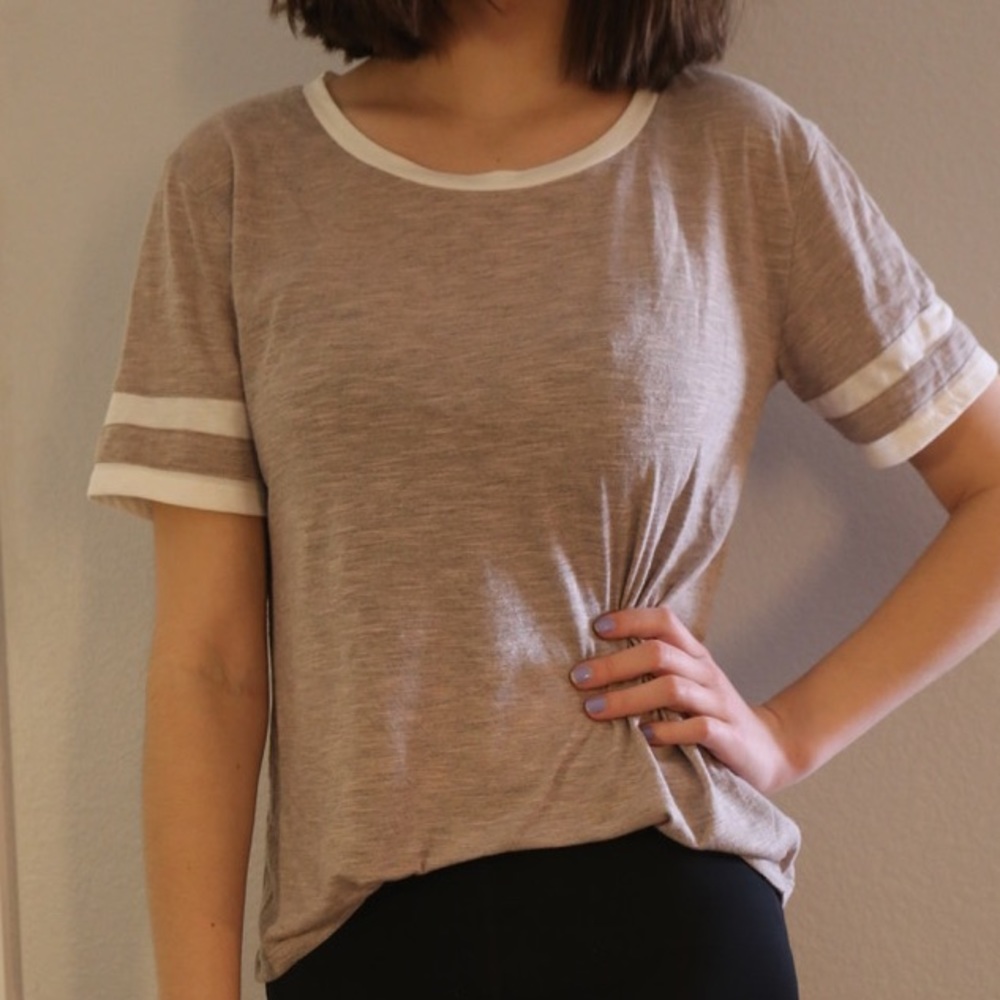 SOLD  varsity style tee